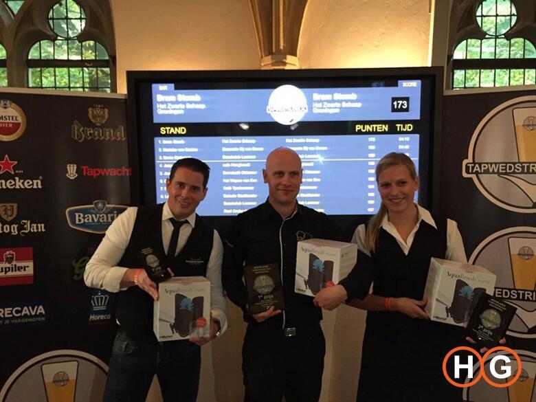 Groningse door naar de finale Nederlands Kampioenschap Biertappen op de Horecava 2015