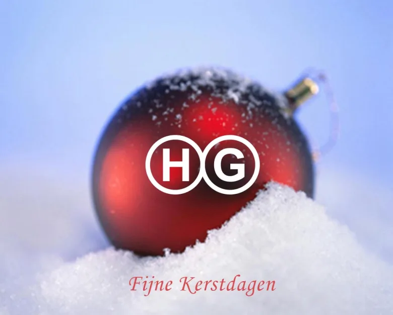 We wensen u hele fijne feestdagen!