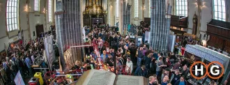 Bier en spijs grootheid komt naar de Martinikerk te Groningen