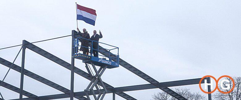 Herbouwde Rietschans bereikt haar hoogste punt