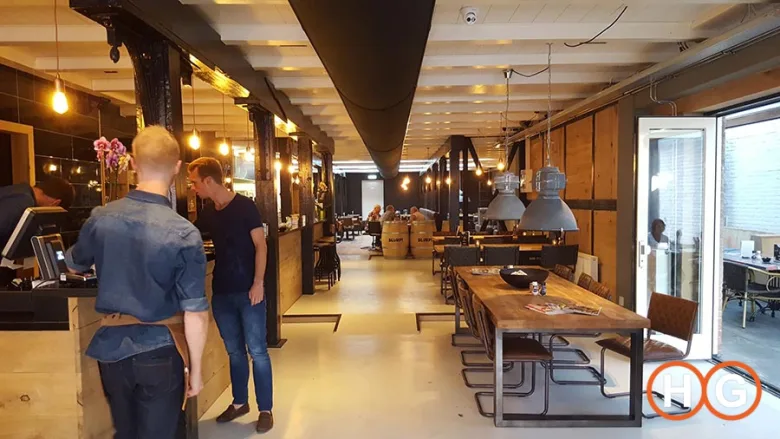 Kwalitatief, industrieel Stadscafe