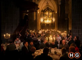 Grootste bierdiner wederom in Martinikerk Groningen