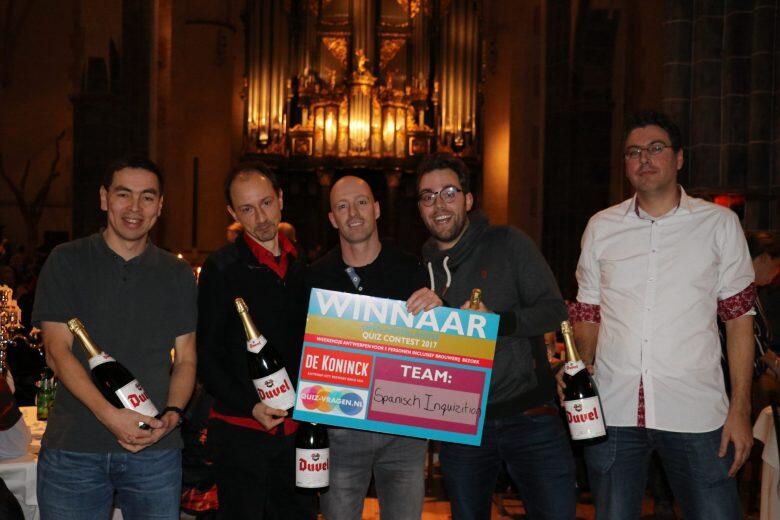Spanish Inquizition wint voor de derde keer kennisquiz