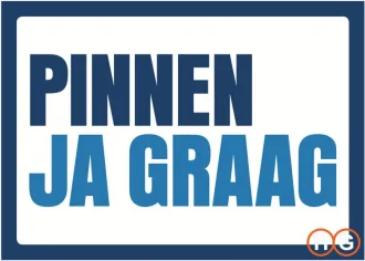 Pinnen in de horeca in 13 jaar tijd verdubbeld!