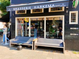 Een heuse brasserie had Helpman nog niet