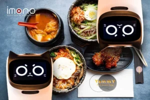 Nieuwe ‘Bellabot’ robothulpjes in restaurants Imono en Yammy