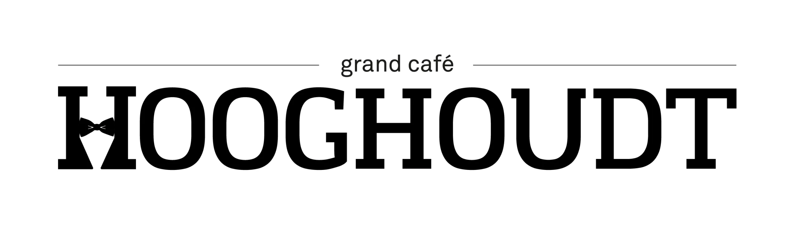 Logo Grand café Hooghoudt